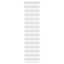 vidaXL zebrafüggönnyel fehér szövetszélesség 50,9 cm poliészter