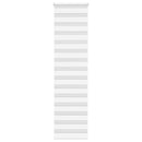 vidaXL zebrafüggönnyel fehér szövetszélesség 55,9 cm poliészter