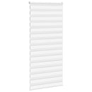 vidaXL zebrafüggönnyel fehér szövetszélesség 90,9 cm poliészter