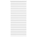 vidaXL zebrafüggönnyel fehér szövetszélesség 95,9 cm poliészter
