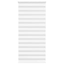 vidaXL zebrafüggönnyel fehér szövetszélesség 105,9 cm poliészter