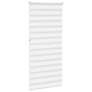 vidaXL zebrafüggönnyel fehér szövetszélesség 105,9 cm poliészter