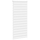 vidaXL zebrafüggönnyel fehér szövetszélesség 110,9 cm poliészter