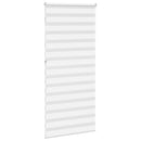 vidaXL zebrafüggönnyel fehér szövetszélesség 110,9 cm poliészter