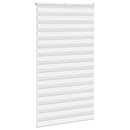 vidaXL zebrafüggönnyel fehér szövetszélesség 115,9 cm poliészter