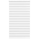 vidaXL zebrafüggönnyel fehér szövetszélesség 130,9 cm poliészter