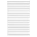 vidaXL zebrafüggönnyel fehér szövetszélesség 140,9 cm poliészter