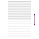 vidaXL zebrafüggönnyel fehér szövetszélesség 140,9 cm poliészter