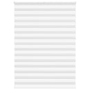 vidaXL zebrafüggönnyel fehér szövetszélesség 160,9 cm poliészter