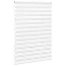 vidaXL zebrafüggönnyel fehér szövetszélesség 160,9 cm poliészter