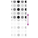 vidaXL zuhanyzó redőny 90x240 cm szövet szélessége 86 cm