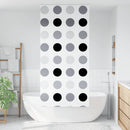 vidaXL zuhanyzó redőny 110x240 cm szövet szélessége 106 cm