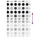 vidaXL zuhanyzó redőny 150x240 cm szövetszélesség 146 cm
