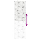 vidaXL zuhanyzó redőny 60x240 cm Szövetszélesség 56 cm