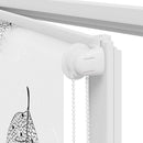 vidaXL zuhanyzó redőny 110x240 cm szövet szélessége 106 cm