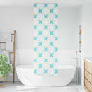 vidaXL zuhanyzó redőny 80x240 cm szövet szélessége 76 cm
