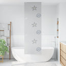 vidaXL zuhanyzó redőny 60x240 cm Szövetszélesség 56 cm