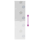 vidaXL zuhanyzó redőny 60x240 cm Szövetszélesség 56 cm
