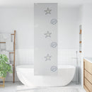 vidaXL zuhanyzó redőny 70x240 cm szövetszélesség 66 cm