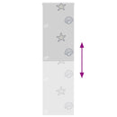 vidaXL zuhanyzó redőny 70x240 cm szövetszélesség 66 cm