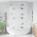 vidaXL zuhanyzó redőny 140x240 cm szövet szélessége 136 cm