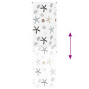 vidaXL zuhanyzó redőny 60x240 cm Szövetszélesség 56 cm