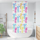 vidaXL zuhanyzó redőny 90x240 cm szövet szélessége 86 cm