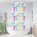 vidaXL zuhanyzó redőny 100x240 cm szövet szélessége 96 cm