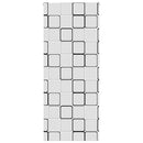 vidaXL zuhanyzó redőny 110x240 cm szövet szélessége 106 cm