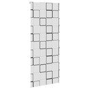 vidaXL zuhanyzó redőny 110x240 cm szövet szélessége 106 cm