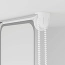vidaXL zuhanyzó redőny 110x240 cm szövet szélessége 106 cm
