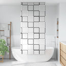 vidaXL zuhanyzó redőny 110x240 cm szövet szélessége 106 cm