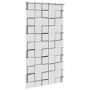 vidaXL zuhanyzó redőny 120x240 cm szövet szélessége 116 cm