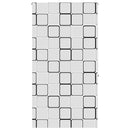 vidaXL zuhanyzó redőny 130x240 cm szövet szélessége 126 cm