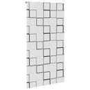 vidaXL zuhanyzó redőny 130x240 cm szövet szélessége 126 cm