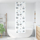 vidaXL zuhanyzó redőny kazettával 80x240 cm szövetszélesség 76 cm