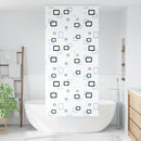 vidaXL zuhanyzó redőny kazettával 90x240 cm szövet szélessége 86 cm
