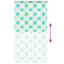 vidaXL zuhanyzó redőny kazettával 130x240 cm szövet szélessége 126 cm