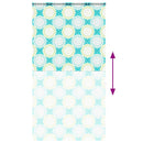 vidaXL zuhanyzó redőny kazettával 130x240 cm szövet szélessége 126 cm