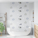 vidaXL zuhanyzó redőny kazettával 130x240 cm szövet szélessége 126 cm