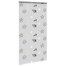 vidaXL zuhanyzó redőny kazettával 130x240 cm szövet szélessége 126 cm