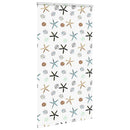 vidaXL zuhanyzó redőny kazettával 130x240 cm szövet szélessége 126 cm