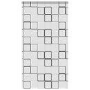 vidaXL zuhanyzó redőny kazettával 130x240 cm szövet szélessége 126 cm