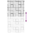 vidaXL zuhanyzó redőny kazettával 140x240 cm szövetszélesség 136 cm