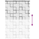 vidaXL zuhanyzó redőny kazettával 160x240 cm szövetszélesség 156 cm