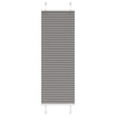 vidaXL pliszírozott redőny antracit 50x100 cm szövetszélesség 49,4 cm