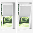 vidaXL pliszírozott redőny antracit 50x100 cm szövetszélesség 49,4 cm
