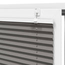 vidaXL pliszírozott redőny antracit 50x100 cm szövetszélesség 49,4 cm