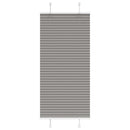 vidaXL pliszírozott redőny antracit 55x100 cm szövetszélesség 54,4 cm