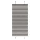 vidaXL pliszírozott redőny antracit 60x100 cm szövetszélesség 59,4 cm